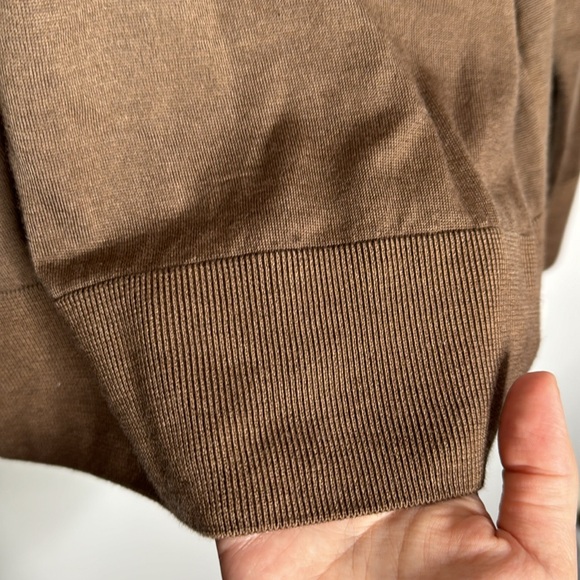 Falconeri ultralight cashmere ombre Sweater in beige brown dégradé size L - Picture 8 of 12